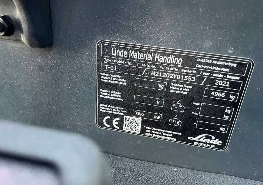 Linde H35T-01 - 液化石油气叉车:图4 Linde H35T-01 - 液化石油气叉车:图4