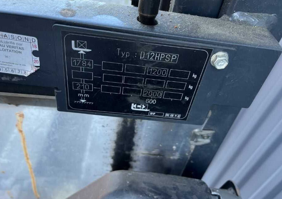 Linde L12LHP - 堆垛机:图5 Linde L12LHP - 堆垛机:图5