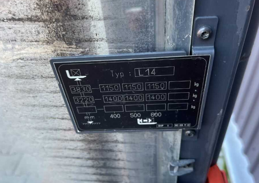Linde L14 - 堆垛机:图5 Linde L14 - 堆垛机:图5