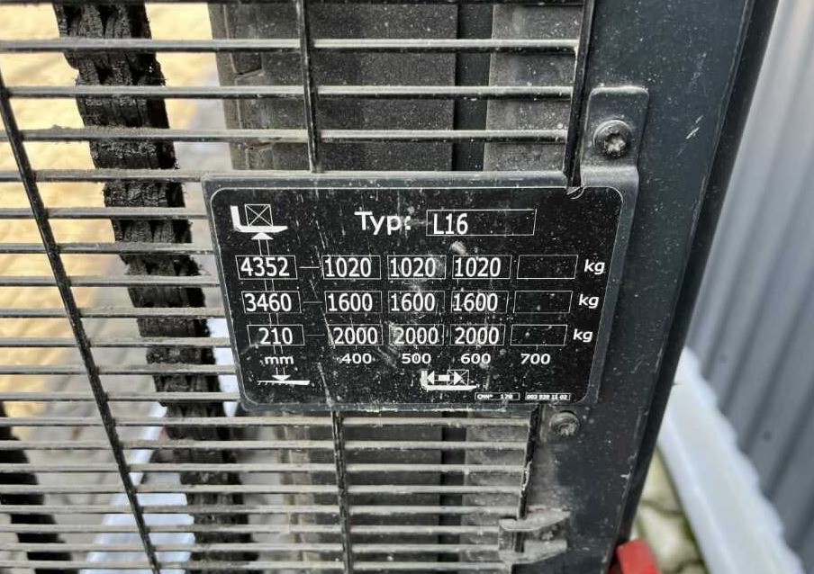 Linde L16 - 堆垛机:图5 Linde L16 - 堆垛机:图5