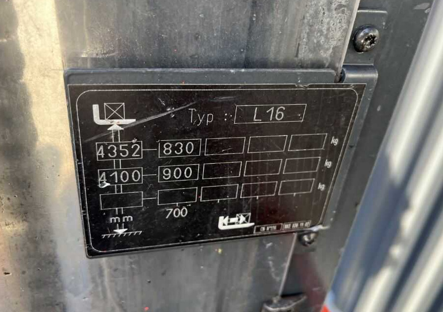 Linde L16 - 堆垛机:图1 Linde L16 - 堆垛机:图1