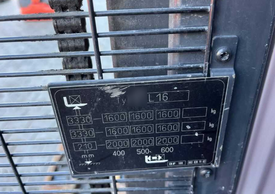 Linde L16 - 堆垛机:图5 Linde L16 - 堆垛机:图5