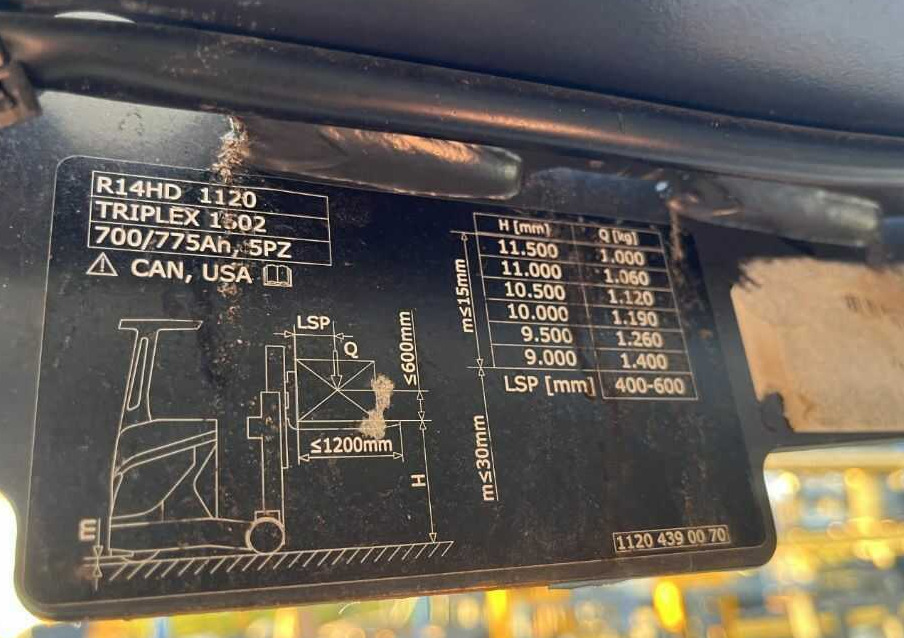Linde R14HD-01 - 前移式叉车:图1 Linde R14HD-01 - 前移式叉车:图1