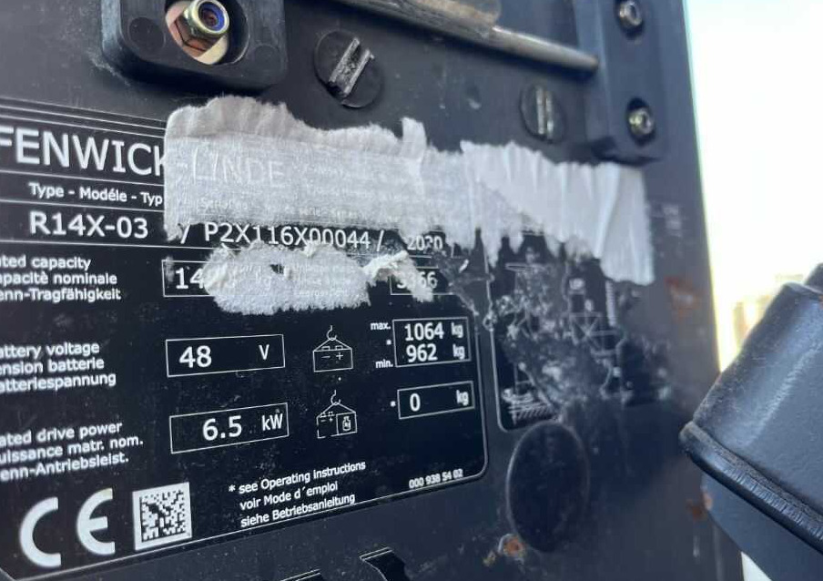 Linde R14X - 前移式叉车:图4 Linde R14X - 前移式叉车:图4
