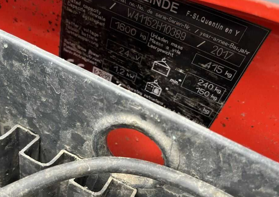 Linde T16L - 码垛车:图3 Linde T16L - 码垛车:图3