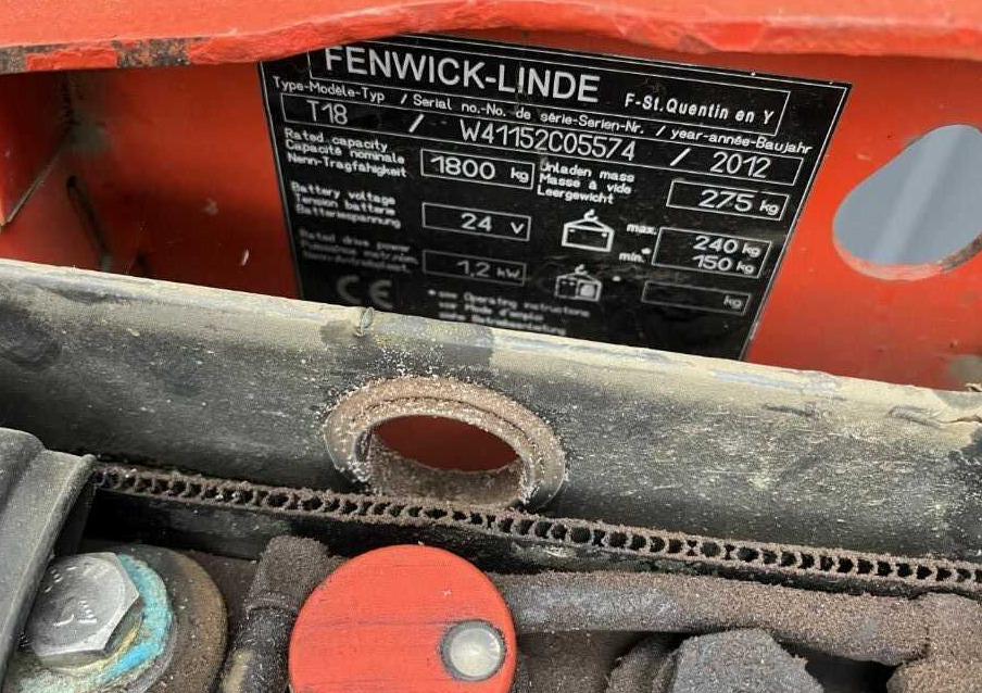 Linde T18 - 码垛车:图4 Linde T18 - 码垛车:图4