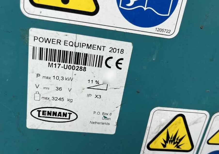 Tennant M17 - 工业真空吸尘器:图4 Tennant M17 - 工业真空吸尘器:图4