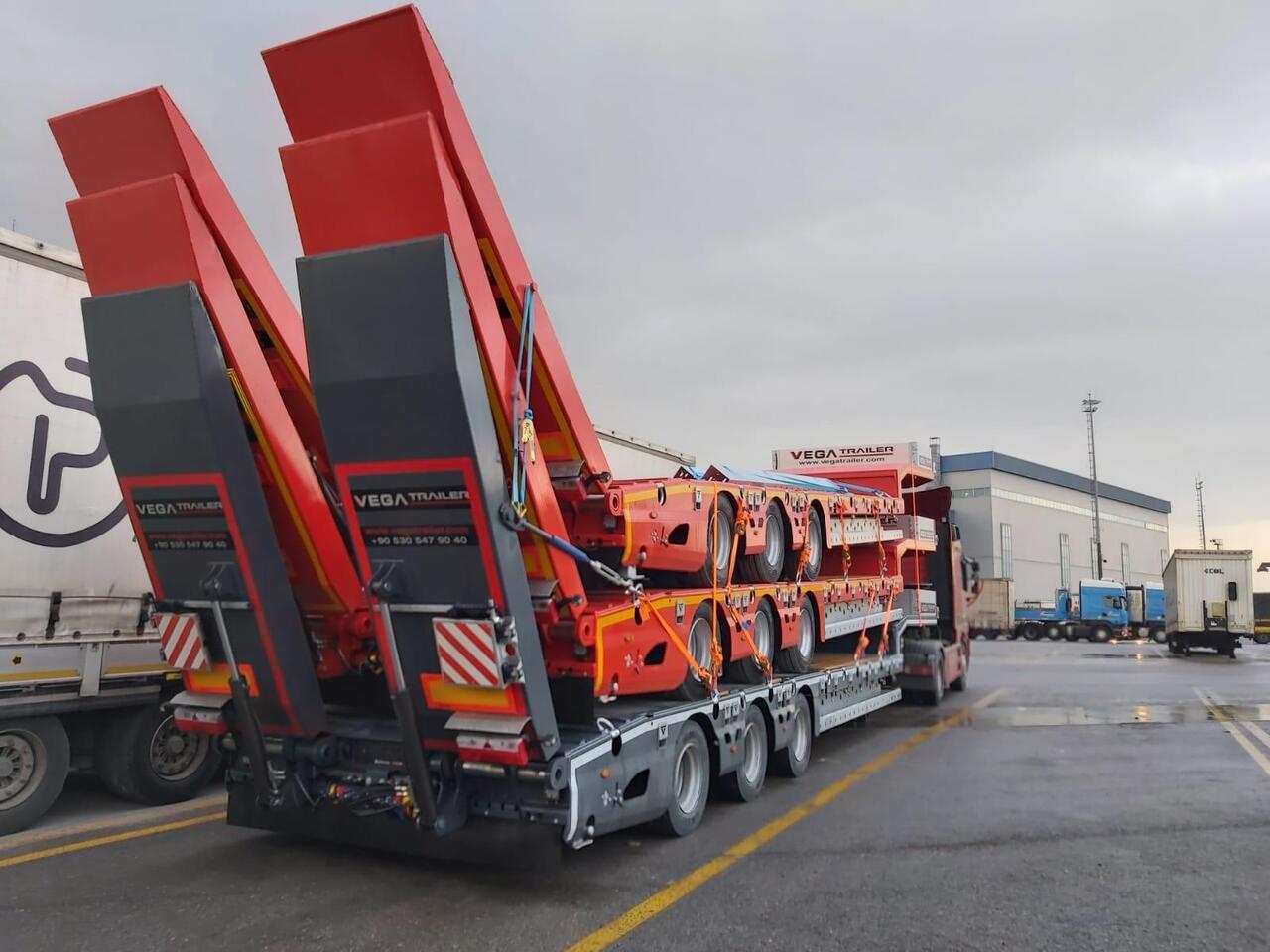 VEGA 3 AXLE STANDARD LOWBED - 低装载半拖车:图2 VEGA 3 AXLE STANDARD LOWBED - 低装载半拖车:图2