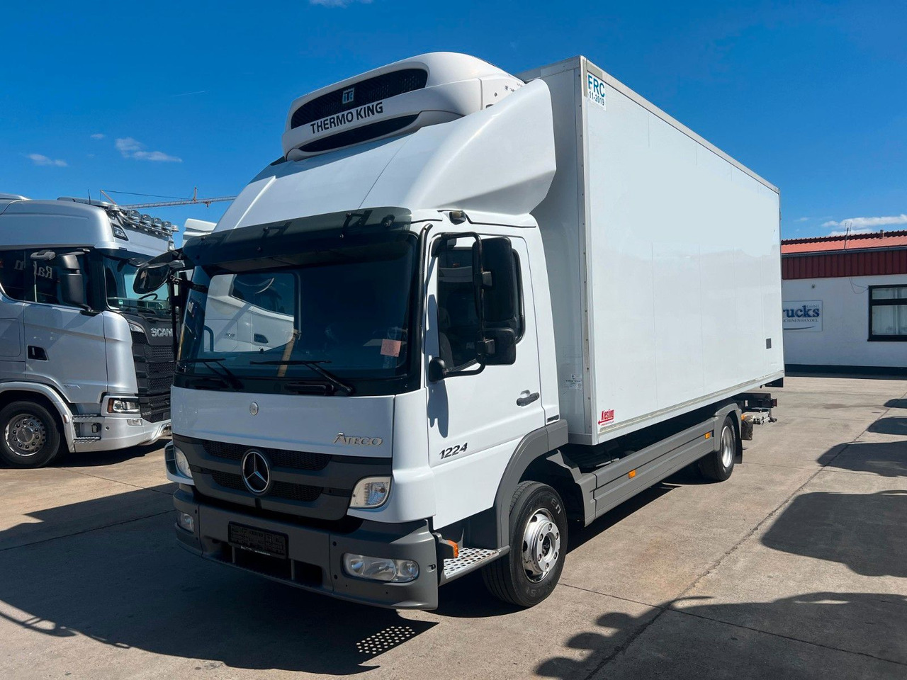 Mercedes-Benz Atego 1224 * KLIMA * THERMO KING * BÄR 1,5t * - 冷藏车:图1 Mercedes-Benz Atego 1224 * KLIMA * THERMO KING * BÄR 1,5t * - 冷藏车:图1