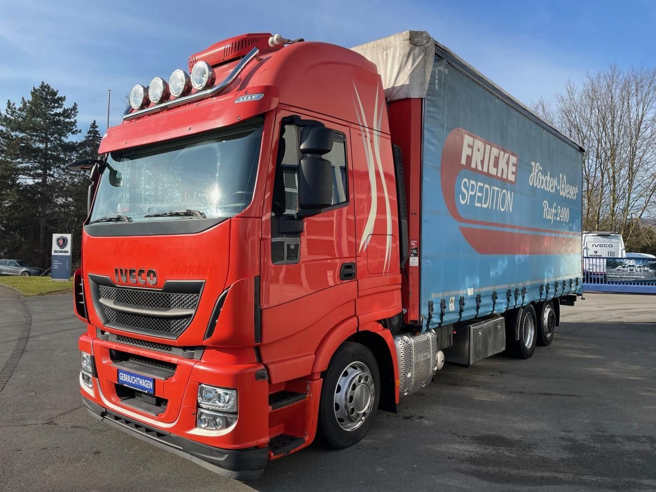 Iveco Stralis AS260S42Y/FP GV Euro6 Intarder Klima AHK - 侧帘卡车:图1 Iveco Stralis AS260S42Y/FP GV Euro6 Intarder Klima AHK - 侧帘卡车:图1