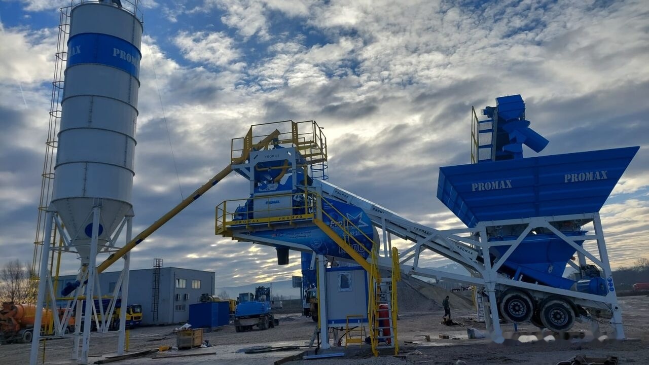 Promax Mobile Concrete Batching Plant PROMAX M100-TWN (100m³/h) - 混凝土厂:图4 Promax Mobile Concrete Batching Plant PROMAX M100-TWN (100m³/h) - 混凝土厂:图4