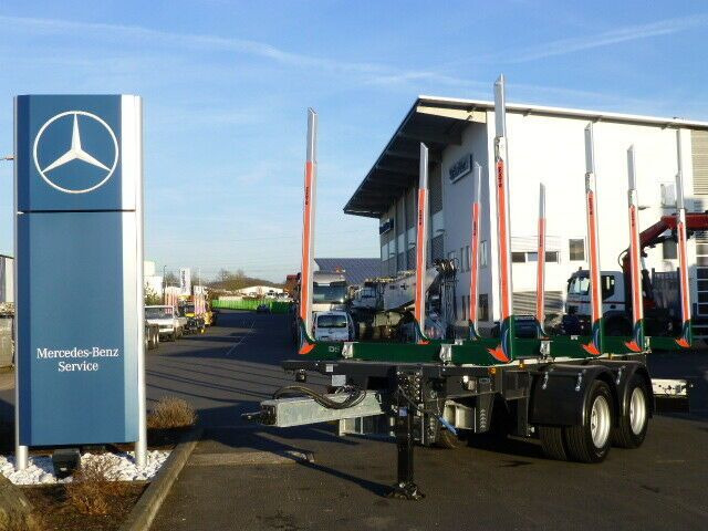 Ebert KHZA 18 Tandem-Kurzholz-Anhänger NEU Ebert KHZA 18 Tandem-Kurzholz-Anhänger NEU - 木材运输拖车:图1 Ebert KHZA 18 Tandem-Kurzholz-Anhänger NEU Ebert KHZA 18 Tandem-Kurzholz-Anhänger NEU - 木材运输拖车:图1