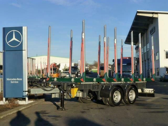 Ebert KHZA 18 Tandem-Kurzholz-Anhänger NEU Ebert KHZA 18 Tandem-Kurzholz-Anhänger NEU - 木材运输拖车:图2 Ebert KHZA 18 Tandem-Kurzholz-Anhänger NEU Ebert KHZA 18 Tandem-Kurzholz-Anhänger NEU - 木材运输拖车:图2