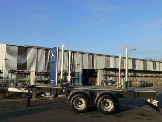 Ebert KHZA 18 Tandem-Kurzholz-Anhänger NEU Ebert KHZA 18 Tandem-Kurzholz-Anhänger NEU - 木材运输拖车:图2 Ebert KHZA 18 Tandem-Kurzholz-Anhänger NEU Ebert KHZA 18 Tandem-Kurzholz-Anhänger NEU - 木材运输拖车:图2