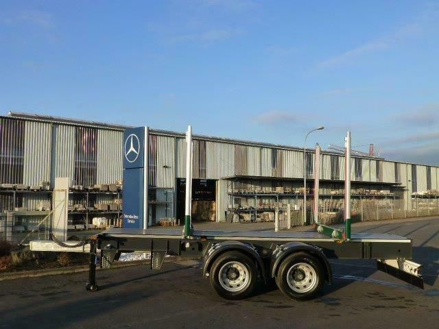 Ebert KHZA 18 Tandem-Kurzholz-Anhänger NEU Ebert KHZA 18 Tandem-Kurzholz-Anhänger NEU - 木材运输拖车:图1 Ebert KHZA 18 Tandem-Kurzholz-Anhänger NEU Ebert KHZA 18 Tandem-Kurzholz-Anhänger NEU - 木材运输拖车:图1