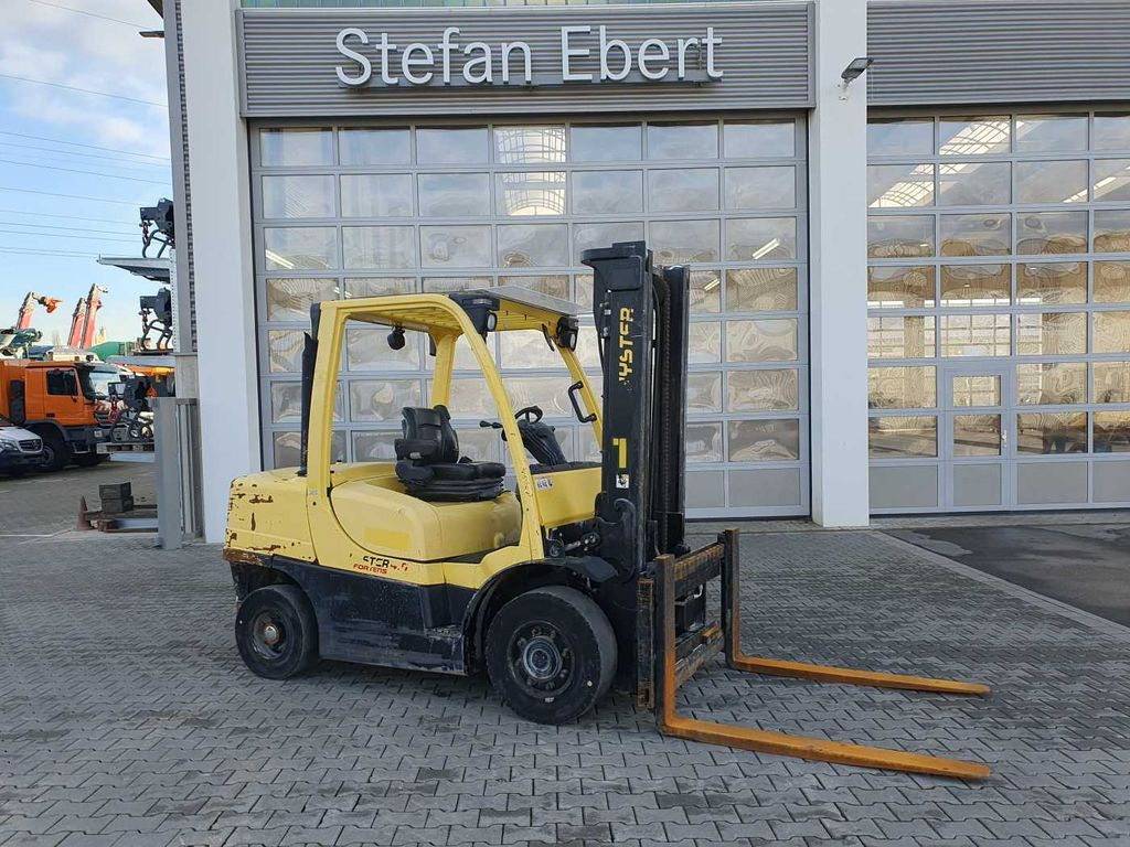 Hyster H4.5 FT S5 / Duplex: 3.40m / nur 3.366h! / SS - 柴油叉车:图1 Hyster H4.5 FT S5 / Duplex: 3.40m / nur 3.366h! / SS - 柴油叉车:图1