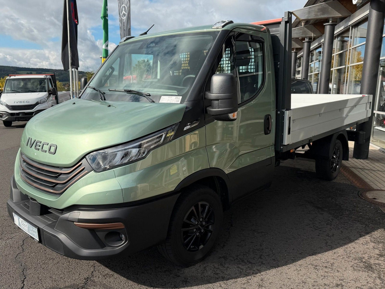 Iveco Daily 35S14 A8 Pritsche *R.3450mm*AHK*Automatik - 平板货车:图3 Iveco Daily 35S14 A8 Pritsche *R.3450mm*AHK*Automatik - 平板货车:图3