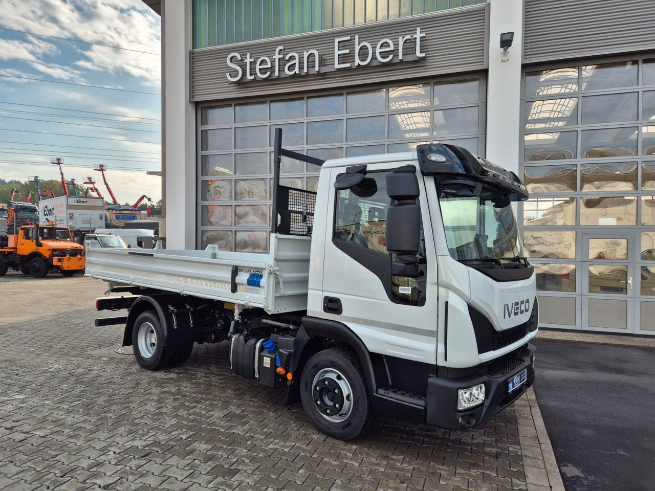Iveco Eurocargo ML80E21 Meiller 2x AHK 3 Sitze Klima - 翻斗车:图5 Iveco Eurocargo ML80E21 Meiller 2x AHK 3 Sitze Klima - 翻斗车:图5