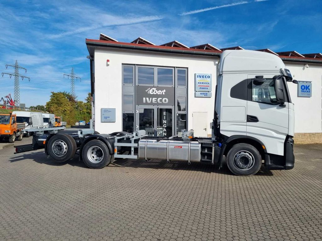 Iveco S-Way AS260S46 6x2 BDF-Wechsler Intarder 2x vorh Iveco S-Way AS260S46 6x2 BDF-Wechsler Intarder 2x vorh - 集装箱运输车/ 可拆卸车身的卡车:图3 Iveco S-Way AS260S46 6x2 BDF-Wechsler Intarder 2x vorh Iveco S-Way AS260S46 6x2 BDF-Wechsler Intarder 2x vorh - 集装箱运输车/ 可拆卸车身的卡车:图3