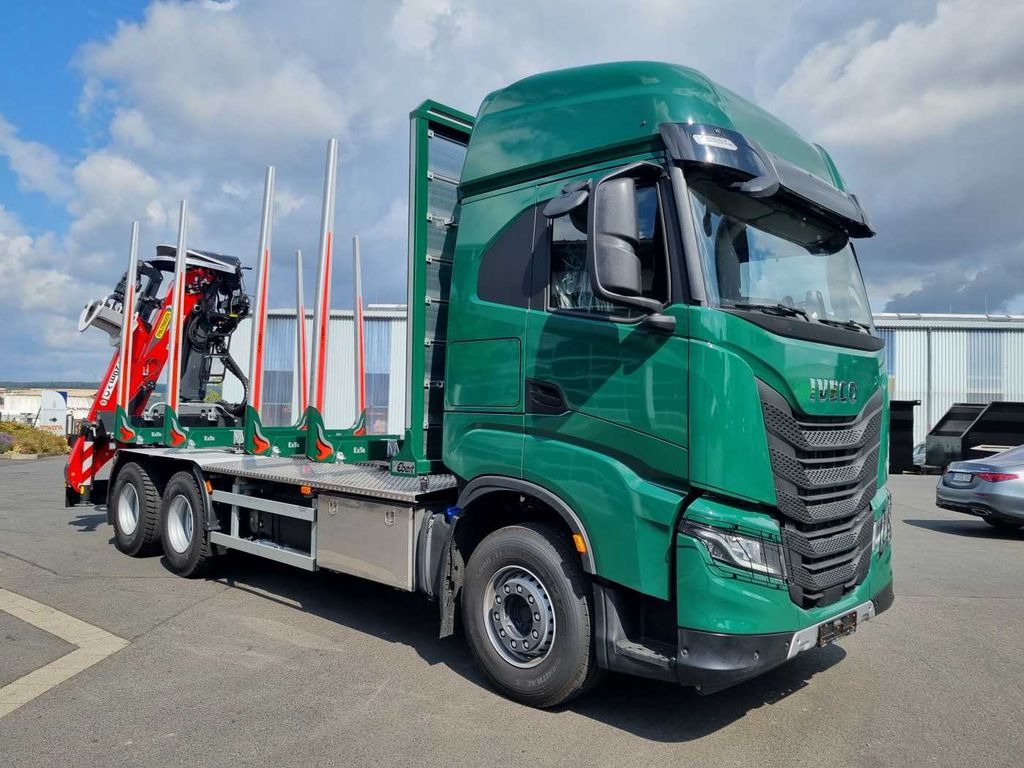 Iveco X-WAY AS300X57ZP ON+ 6x4 Palfinger Epsilon M12 Z Iveco X-WAY AS300X57ZP ON+ 6x4 Palfinger Epsilon M12 Z - 木材运输车, 起重车:图2 Iveco X-WAY AS300X57ZP ON+ 6x4 Palfinger Epsilon M12 Z Iveco X-WAY AS300X57ZP ON+ 6x4 Palfinger Epsilon M12 Z - 木材运输车, 起重车:图2