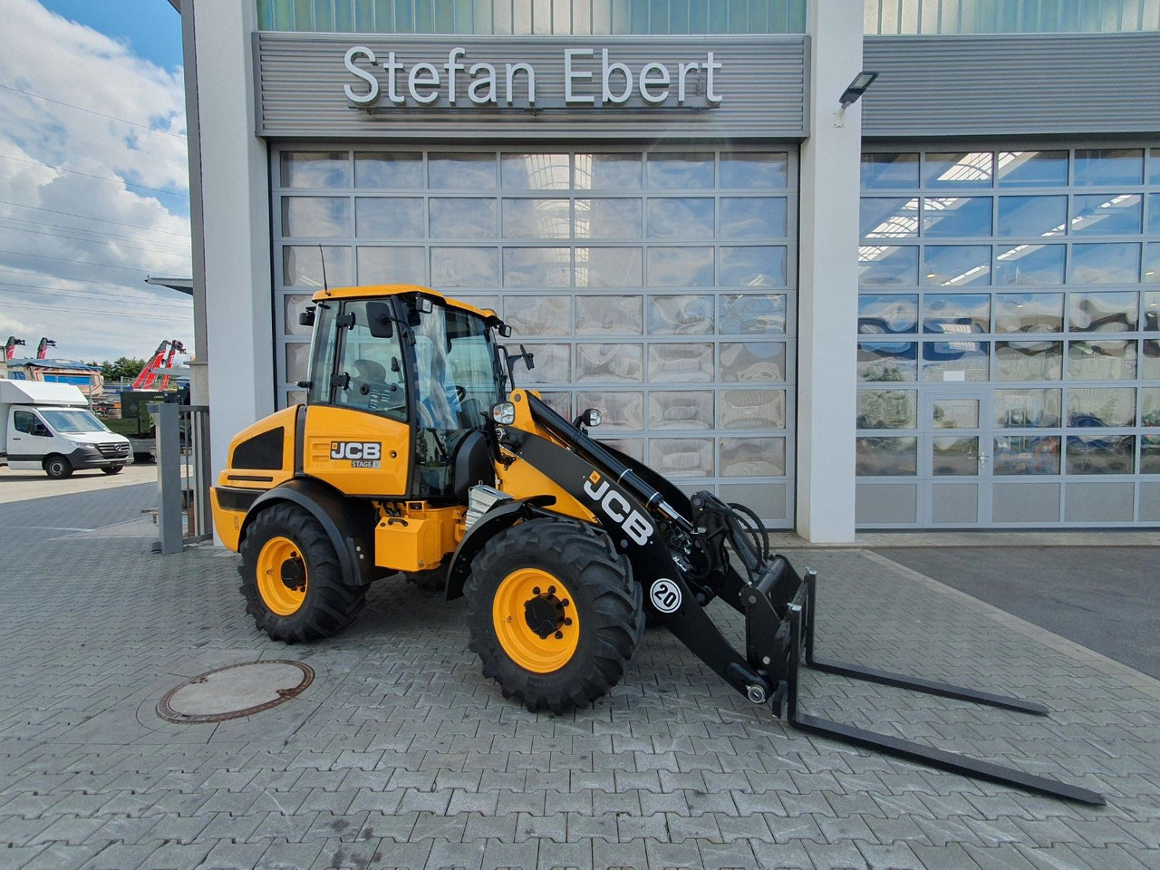 JCB 409 SV / Neufahrzeug / Gabel - 轮式装载机:图1 JCB 409 SV / Neufahrzeug / Gabel - 轮式装载机:图1