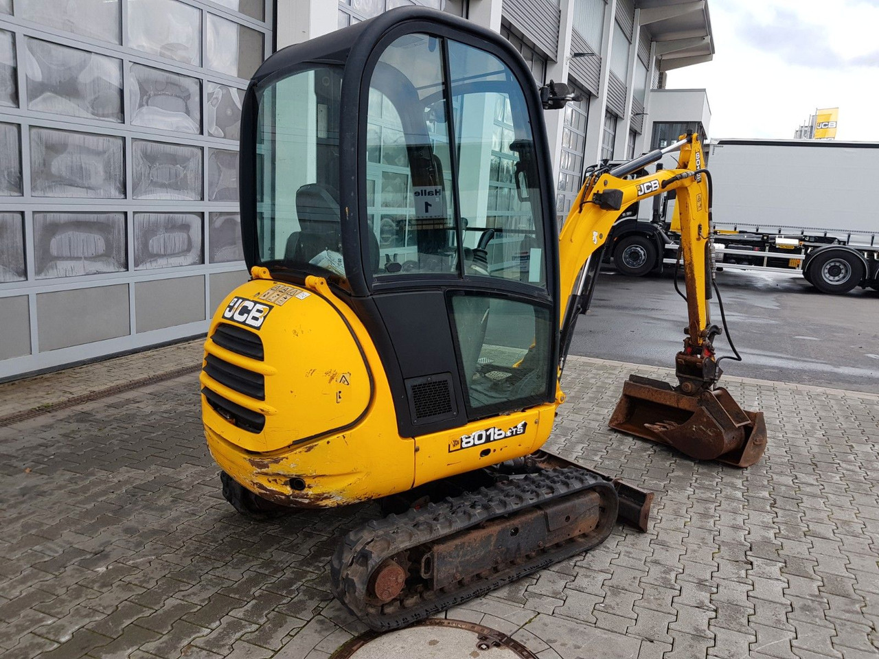 JCB 8018 / 3.420h / hydrl. Grabenräumer / Tieflöffel - 小型挖掘机:图3 JCB 8018 / 3.420h / hydrl. Grabenräumer / Tieflöffel - 小型挖掘机:图3