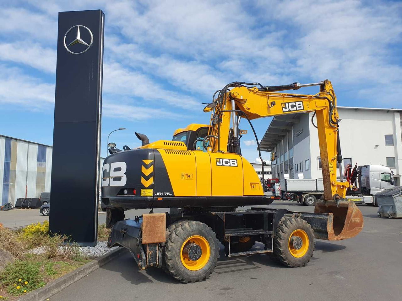 JCB JS 175 W / 2024 / nur 622h! / 1x Tieflöffel - 轮式挖掘机:图5 JCB JS 175 W / 2024 / nur 622h! / 1x Tieflöffel - 轮式挖掘机:图5