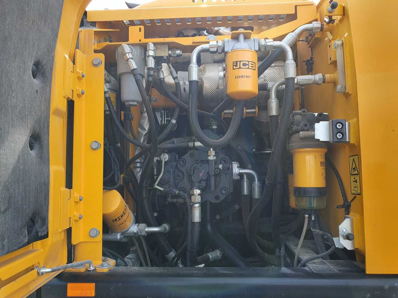 轮式挖掘机 JCB JS 175 W / 2024 / nur 622h! / 1x Tieflöffel：图9