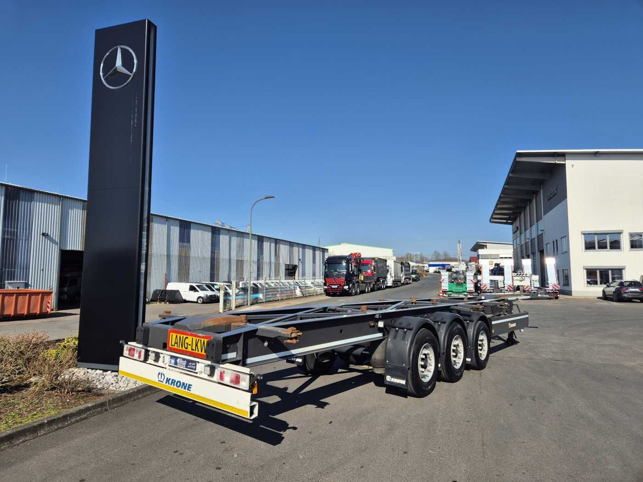 Krone SD BDF BPW-Achsen Liftachse mitte Container - 集装箱运输车/ 可拆卸车身的半拖车:图2 Krone SD BDF BPW-Achsen Liftachse mitte Container - 集装箱运输车/ 可拆卸车身的半拖车:图2