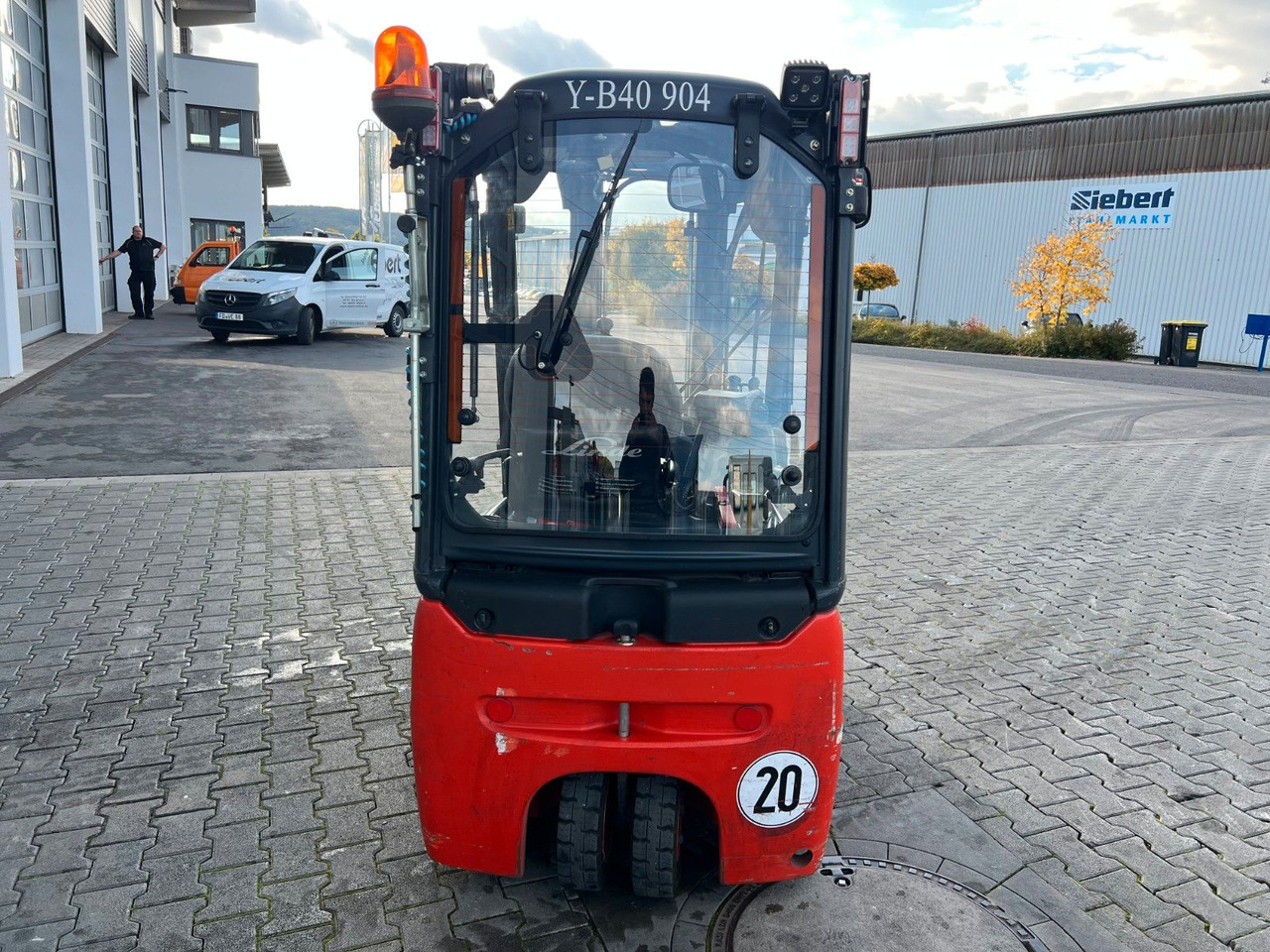 Linde E14 - 01 / Triplex: 4.10m! / SS / nur 986h! - 电动叉车:图5 Linde E14 - 01 / Triplex: 4.10m! / SS / nur 986h! - 电动叉车:图5