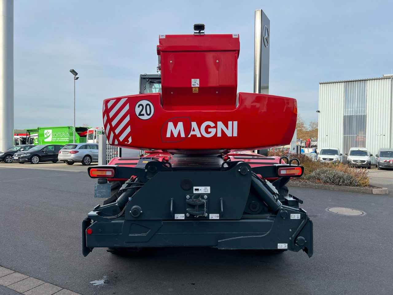 Magni RTH 6.26 / nur 597h ! / Gabel / 6 t Winde - 伸缩臂叉装车:图4 Magni RTH 6.26 / nur 597h ! / Gabel / 6 t Winde - 伸缩臂叉装车:图4