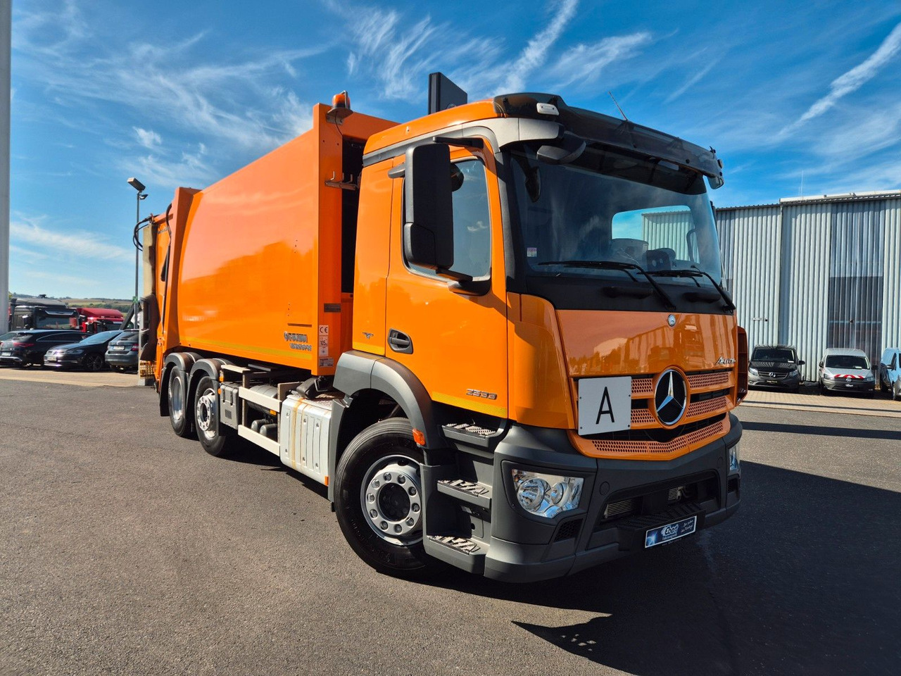 Mercedes-Benz Actros 2533 L Faun Variopress II524 V19 Zoeller - 垃圾车:图3 Mercedes-Benz Actros 2533 L Faun Variopress II524 V19 Zoeller - 垃圾车:图3