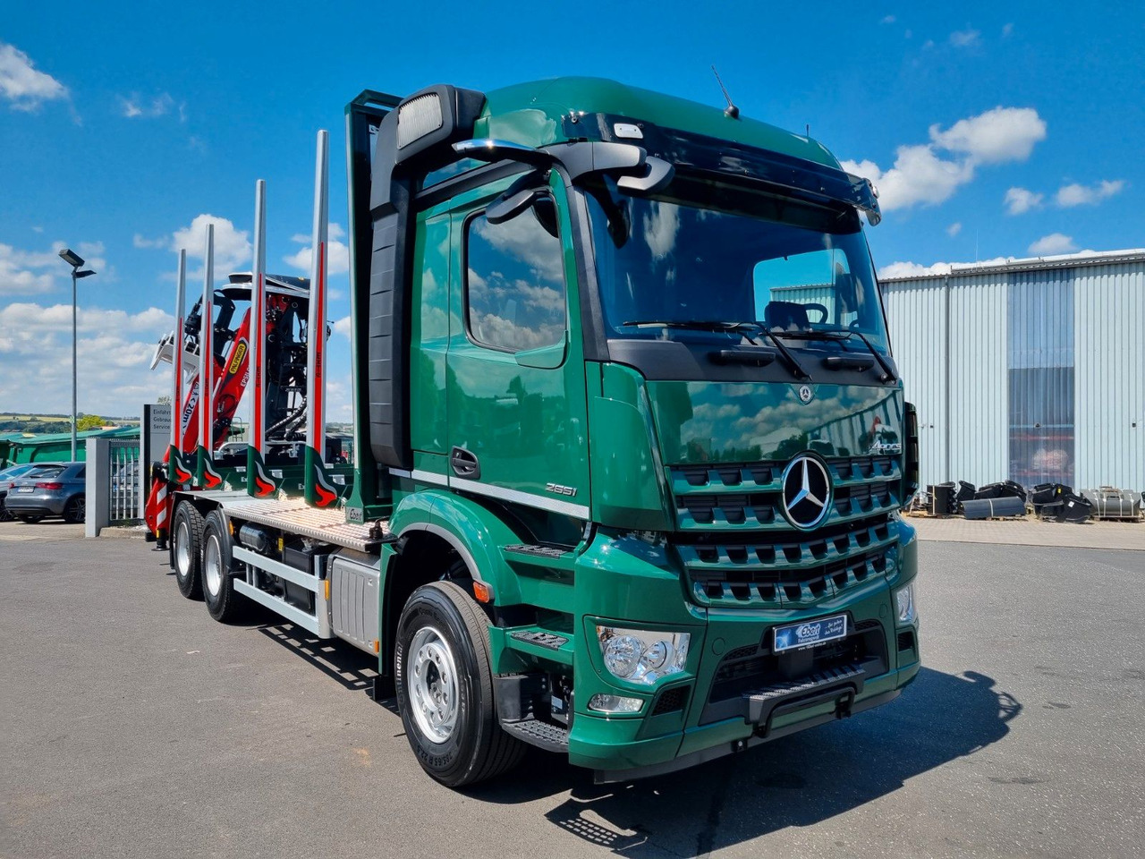 Mercedes-Benz Arocs 2651L 6x4 Palfinger-EPSILON Y Crane M12Z91 - 木材运输车, 起重车:图2 Mercedes-Benz Arocs 2651L 6x4 Palfinger-EPSILON Y Crane M12Z91 - 木材运输车, 起重车:图2
