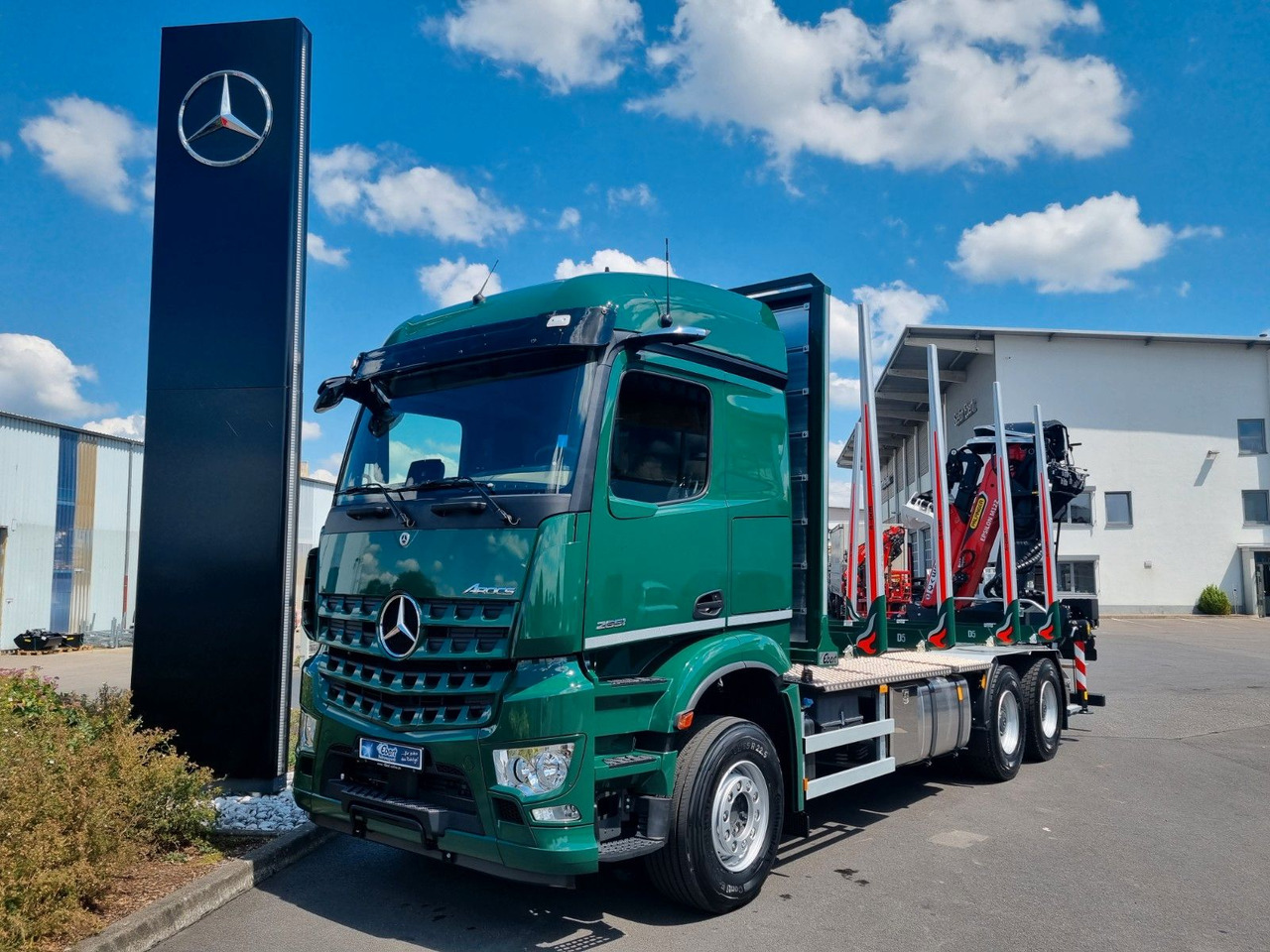 Mercedes-Benz Arocs 2651L 6x4 Palfinger-EPSILON Y Crane M12Z91 - 木材运输车, 起重车:图1 Mercedes-Benz Arocs 2651L 6x4 Palfinger-EPSILON Y Crane M12Z91 - 木材运输车, 起重车:图1