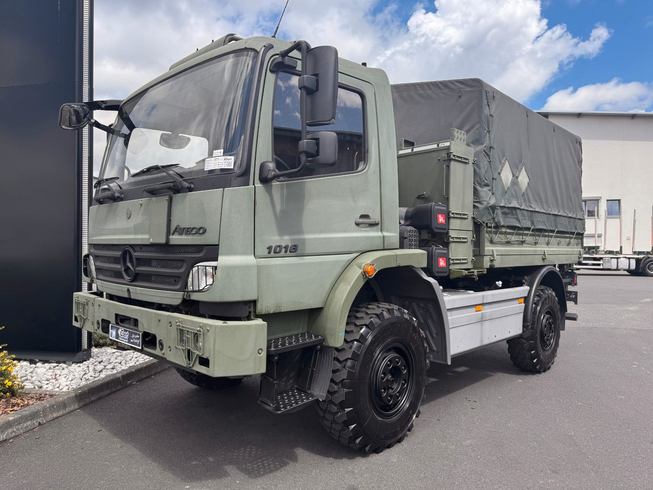 Mercedes-Benz Atego 1018 A 4x4 Singlebereifung 7 Stück vorh. - 栏板式/ 平板卡车:图2 Mercedes-Benz Atego 1018 A 4x4 Singlebereifung 7 Stück vorh. - 栏板式/ 平板卡车:图2