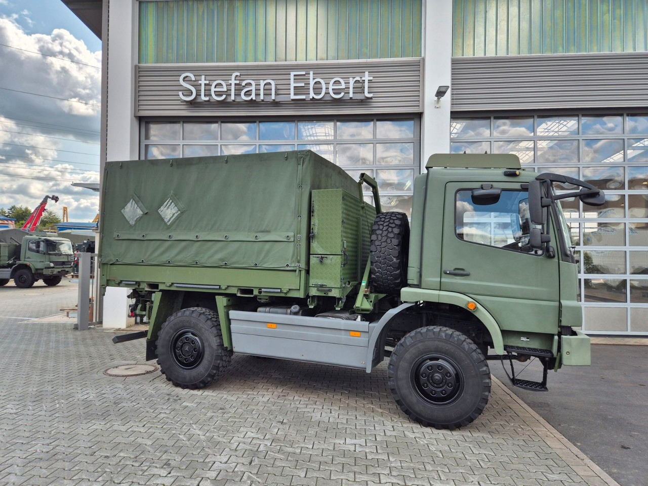 Mercedes-Benz Atego 1018 A 4x4 Singlebereifung 7 Stück vorh. - 侧帘卡车:图5 Mercedes-Benz Atego 1018 A 4x4 Singlebereifung 7 Stück vorh. - 侧帘卡车:图5
