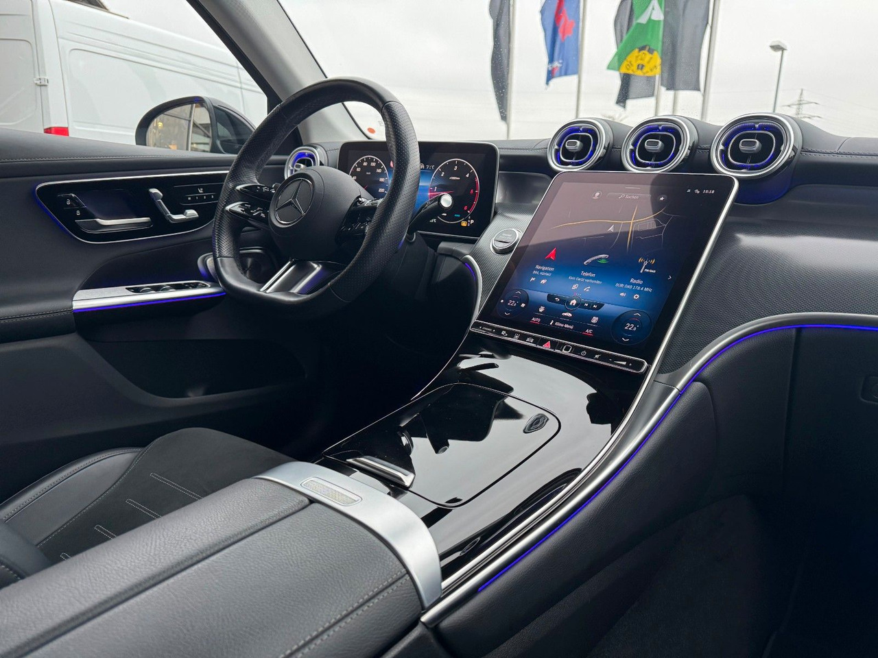 Mercedes-Benz GLC 220d 4M AMG+AHK+Burm+STH+360+Night 租赁 Mercedes-Benz GLC 220d 4M AMG+AHK+Burm+STH+360+Night：图17