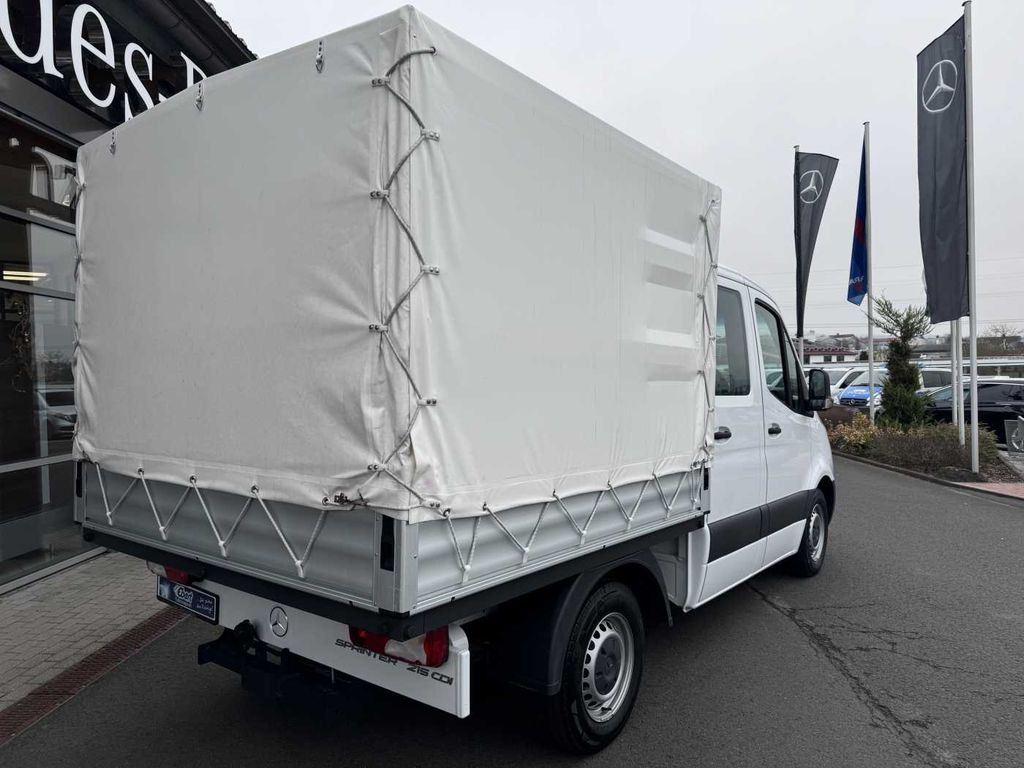 Mercedes-Benz Sprinter 215 CDI DoKa 9G Klima AHK Tempomat SHZ - 平板货车:图4 Mercedes-Benz Sprinter 215 CDI DoKa 9G Klima AHK Tempomat SHZ - 平板货车:图4