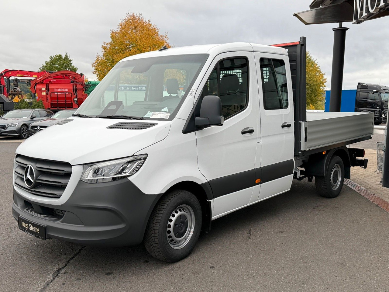 Mercedes-Benz Sprinter 317 CDI 3665 9G DoKa AHK Klima Kamera - 平板货车, 康比货车:图3 Mercedes-Benz Sprinter 317 CDI 3665 9G DoKa AHK Klima Kamera - 平板货车, 康比货车:图3
