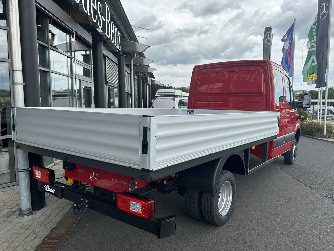 Mercedes-Benz Sprinter 519 CDI 4x4 4325 DoKa AHK Klima Kamera - 平板货车, 康比货车:图4 Mercedes-Benz Sprinter 519 CDI 4x4 4325 DoKa AHK Klima Kamera - 平板货车, 康比货车:图4