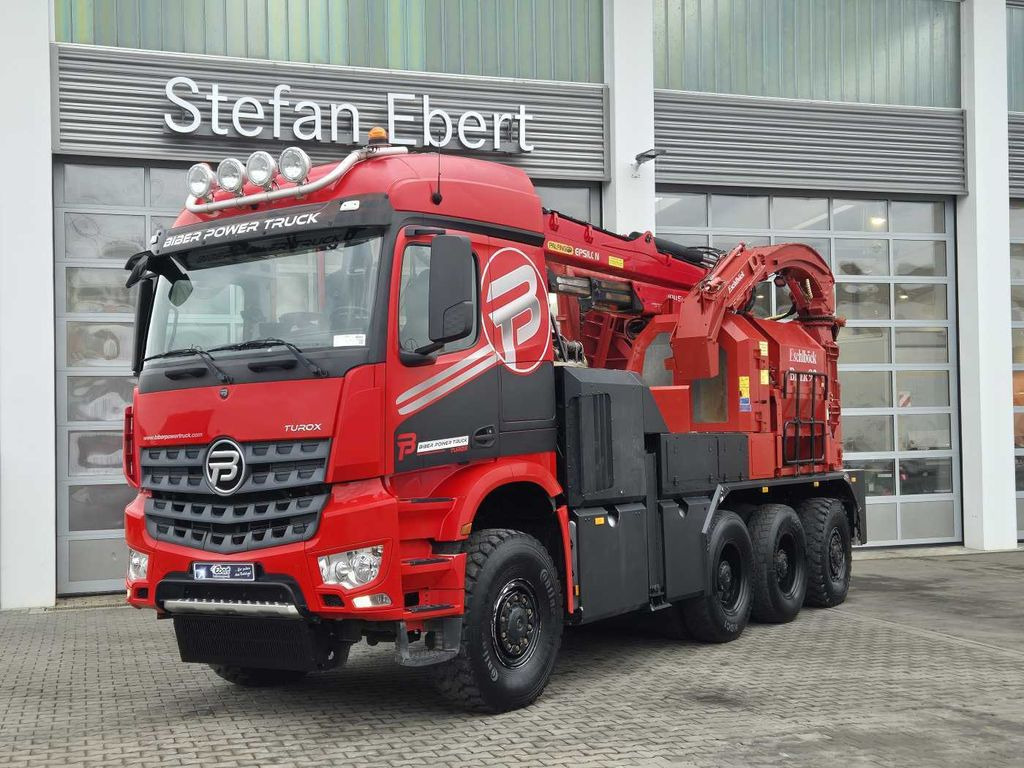Mercedes-Benz TUROX 8x8 Eschlböck Biber 92 Holzhacker / 1.512h - 卡车:图1 Mercedes-Benz TUROX 8x8 Eschlböck Biber 92 Holzhacker / 1.512h - 卡车:图1