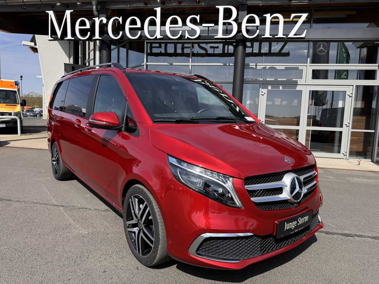 汽车 Mercedes-Benz V 300 d AVA ED Tisch AHK DISTRONIC 360 7Sitze：图1