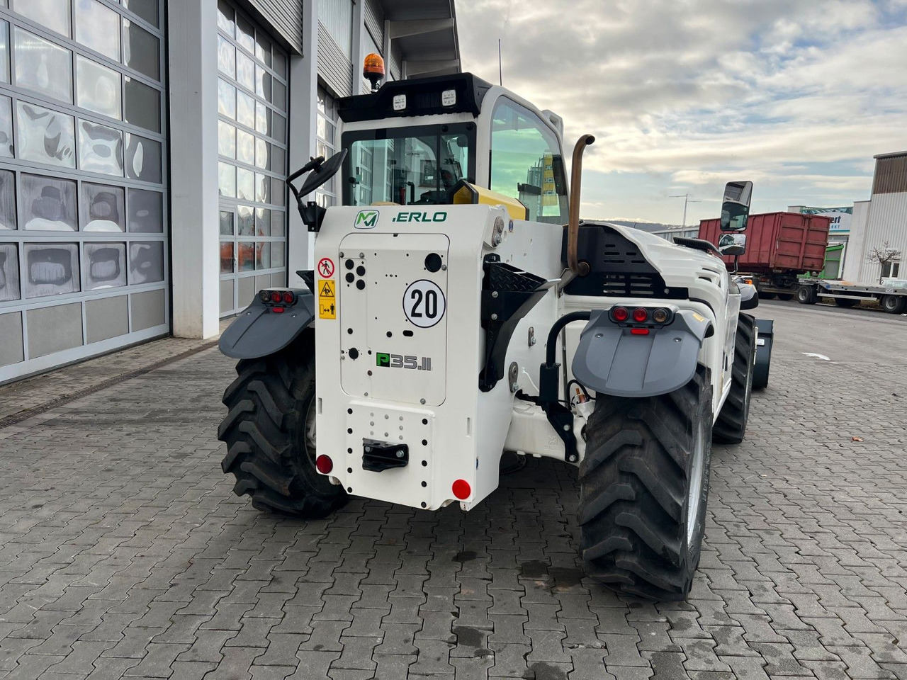 Merlo P35.11 / nur 148h! / Pratzenabstützung - 伸缩臂叉装车:图5 Merlo P35.11 / nur 148h! / Pratzenabstützung - 伸缩臂叉装车:图5