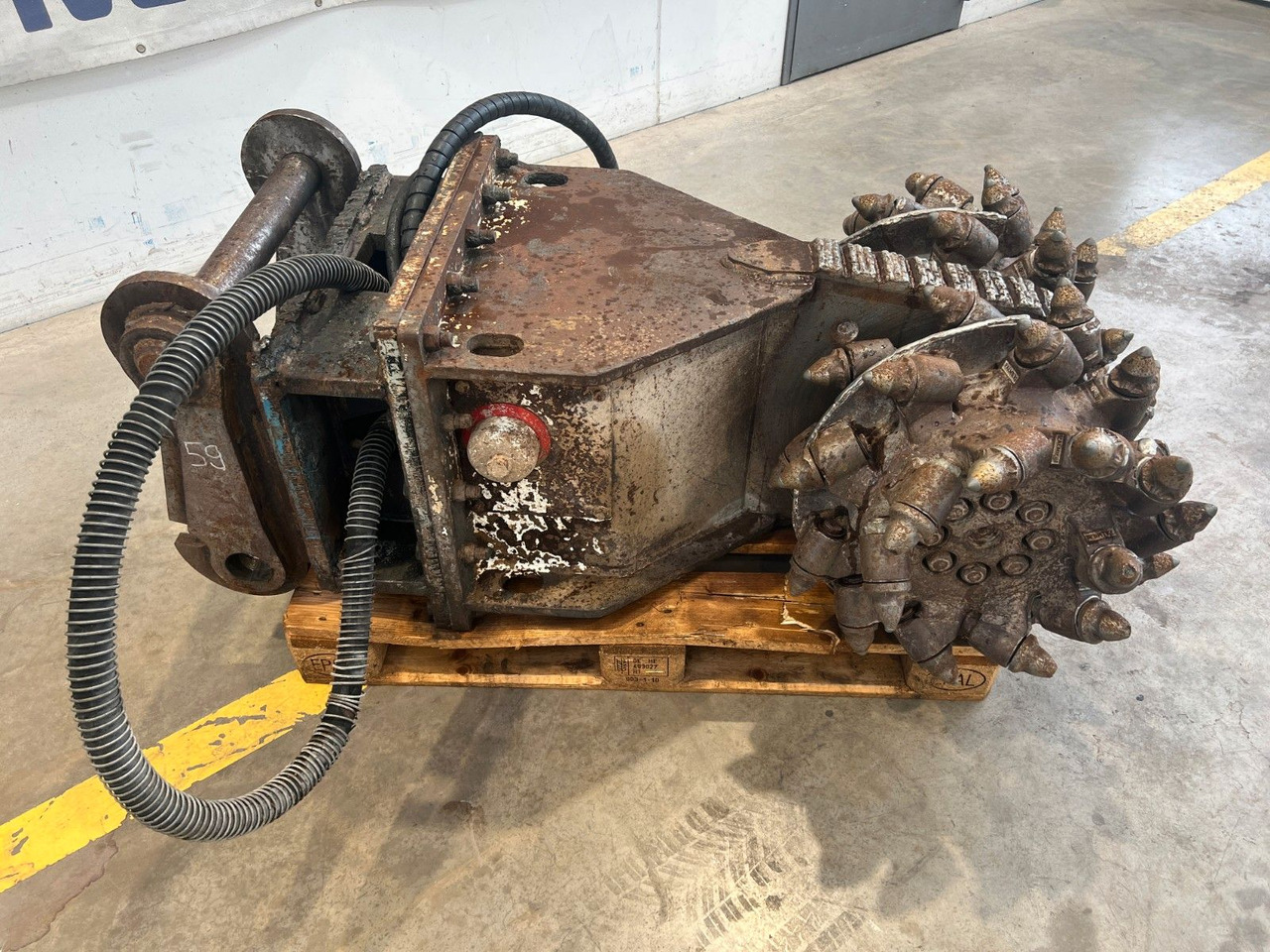 SIMEX TF 800 Felsfräse / Fräse / SW48 / 2007 - 附件 适用于 挖掘机:图4 SIMEX TF 800 Felsfräse / Fräse / SW48 / 2007 - 附件 适用于 挖掘机:图4