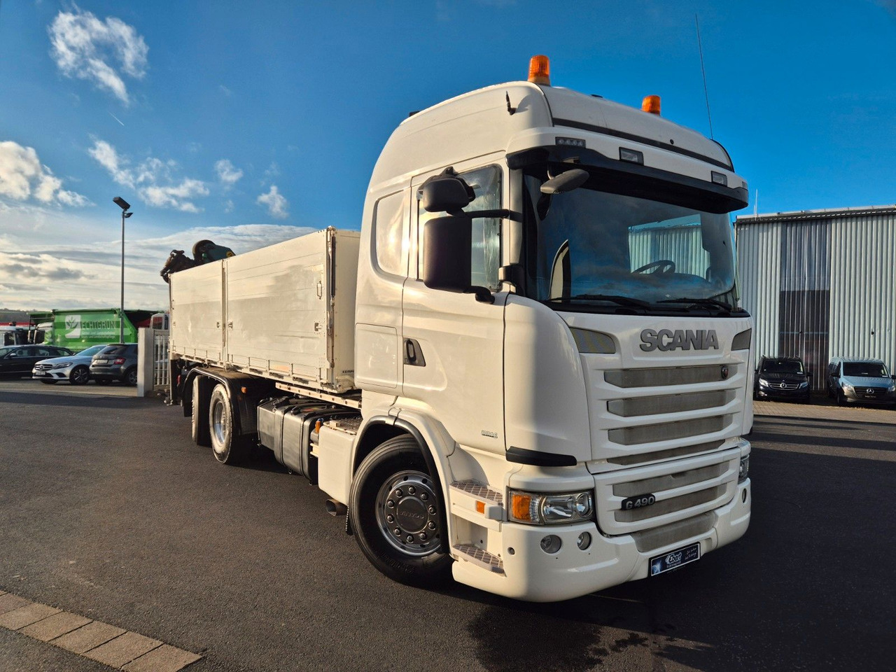 Scania G490 LB6x2*4HNB Palfinger PK 18002-EH D Funk AHK - 翻斗车, 起重车:图3 Scania G490 LB6x2*4HNB Palfinger PK 18002-EH D Funk AHK - 翻斗车, 起重车:图3