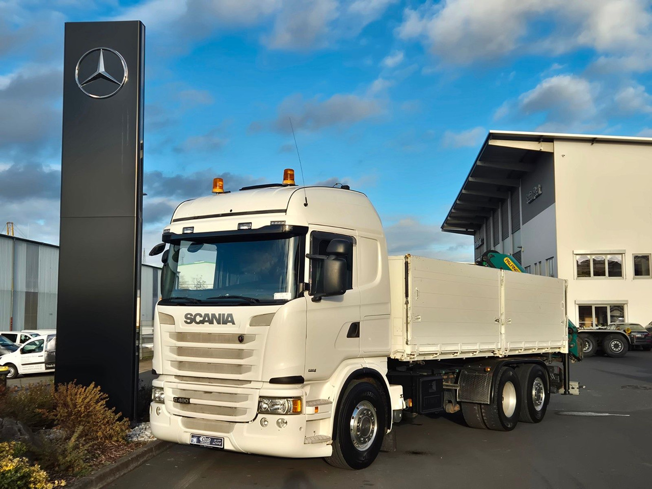 Scania G490 LB6x2*4HNB Palfinger PK 18002-EH D Funk AHK - 翻斗车, 起重车:图2 Scania G490 LB6x2*4HNB Palfinger PK 18002-EH D Funk AHK - 翻斗车, 起重车:图2