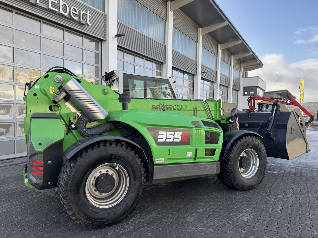 Sennebogen 355 E / Greifschaufel / nur 998h! - 伸缩臂叉装车:图2 Sennebogen 355 E / Greifschaufel / nur 998h! - 伸缩臂叉装车:图2