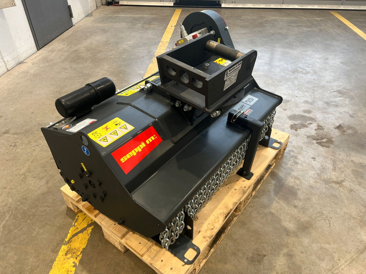 Seppi M. H3 105 / Schlegelmulcher 2-5to lagernd! - 甩刀式割草机:图4 Seppi M. H3 105 / Schlegelmulcher 2-5to lagernd! - 甩刀式割草机:图4