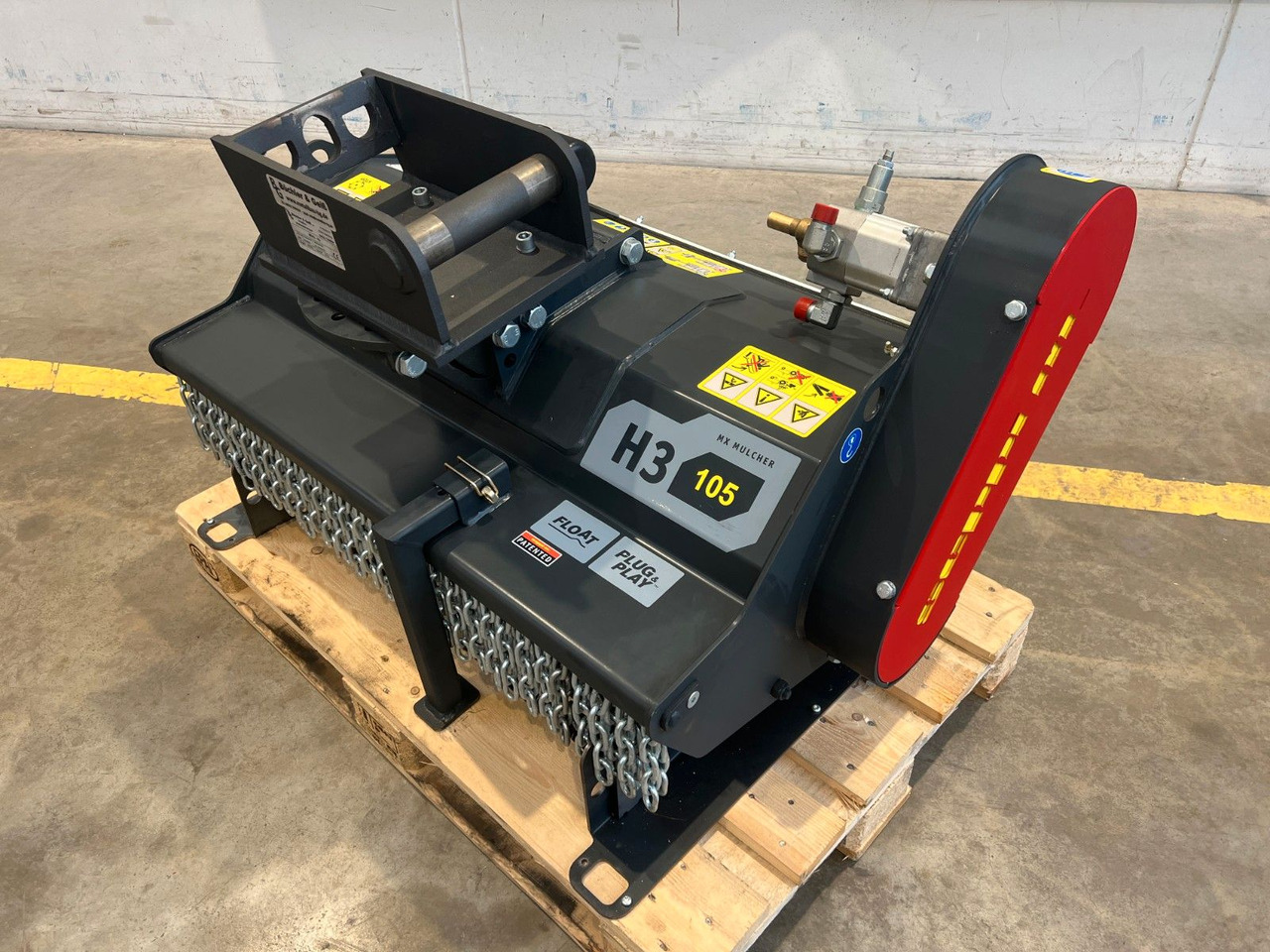 Seppi M. H3 105 / Schlegelmulcher 2-5to lagernd! - 甩刀式割草机:图2 Seppi M. H3 105 / Schlegelmulcher 2-5to lagernd! - 甩刀式割草机:图2