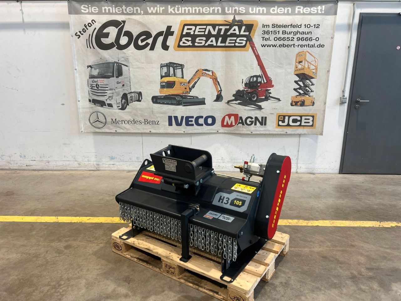 Seppi M. H3 105 / Schlegelmulcher 2-5to lagernd! - 甩刀式割草机:图1 Seppi M. H3 105 / Schlegelmulcher 2-5to lagernd! - 甩刀式割草机:图1